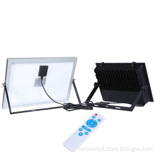 3 Years Warranty CE Certified Rechargeable 100W-300W Solar Panel Garden LED Flood Lights